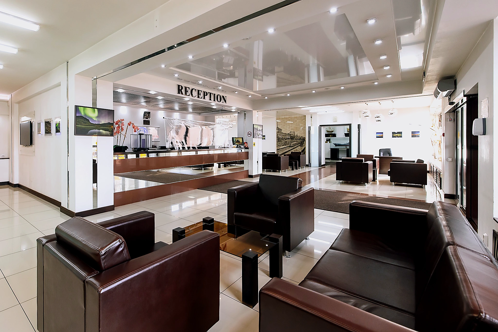 Reception seating enhanced